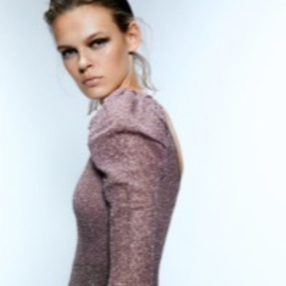 Zara Long Sleeve Party Dress